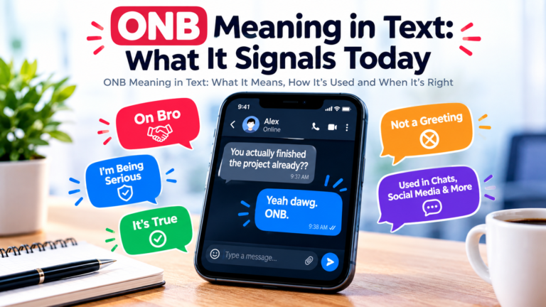 ONB Meaning in Text: What It Signals Today (And Why Everyone's Suddenly Using It)