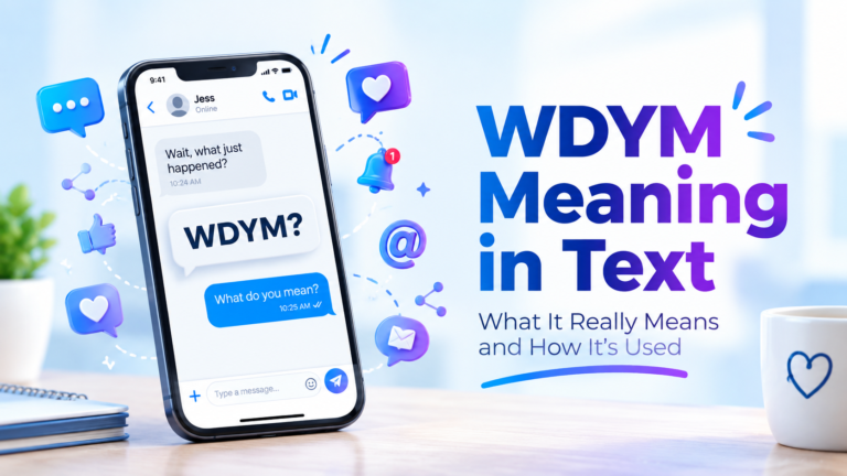 WDYM Meaning in Text: Uses, Examples & Responses