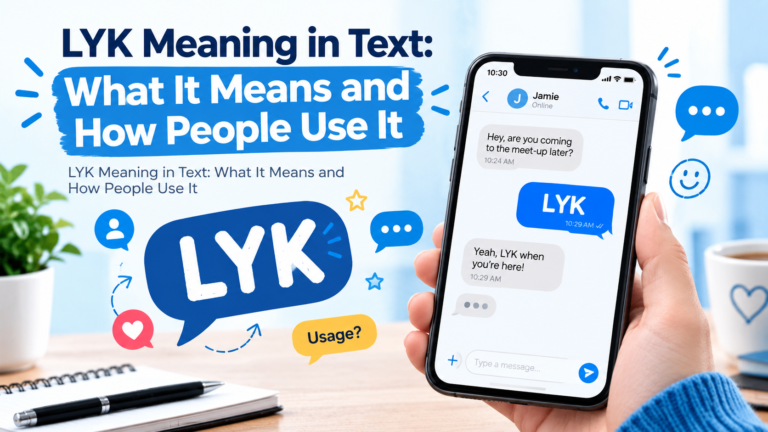 LYK Meaning in Text: What It Means and How People Use It