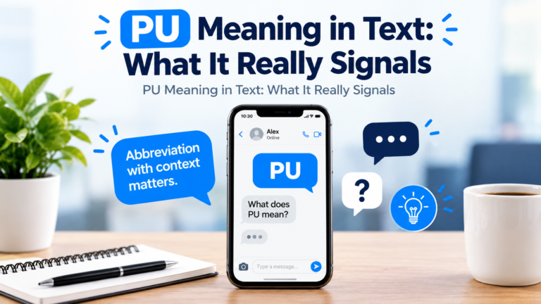 PU Meaning in Text: What It Really Signals (And Why Americans Still Say It)