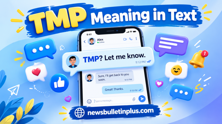 TMP Meaning in Text: What It Stands For and How to Reply