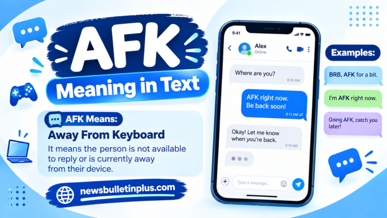 AFK Meaning in Text: What Does AFK Mean in Chat?
